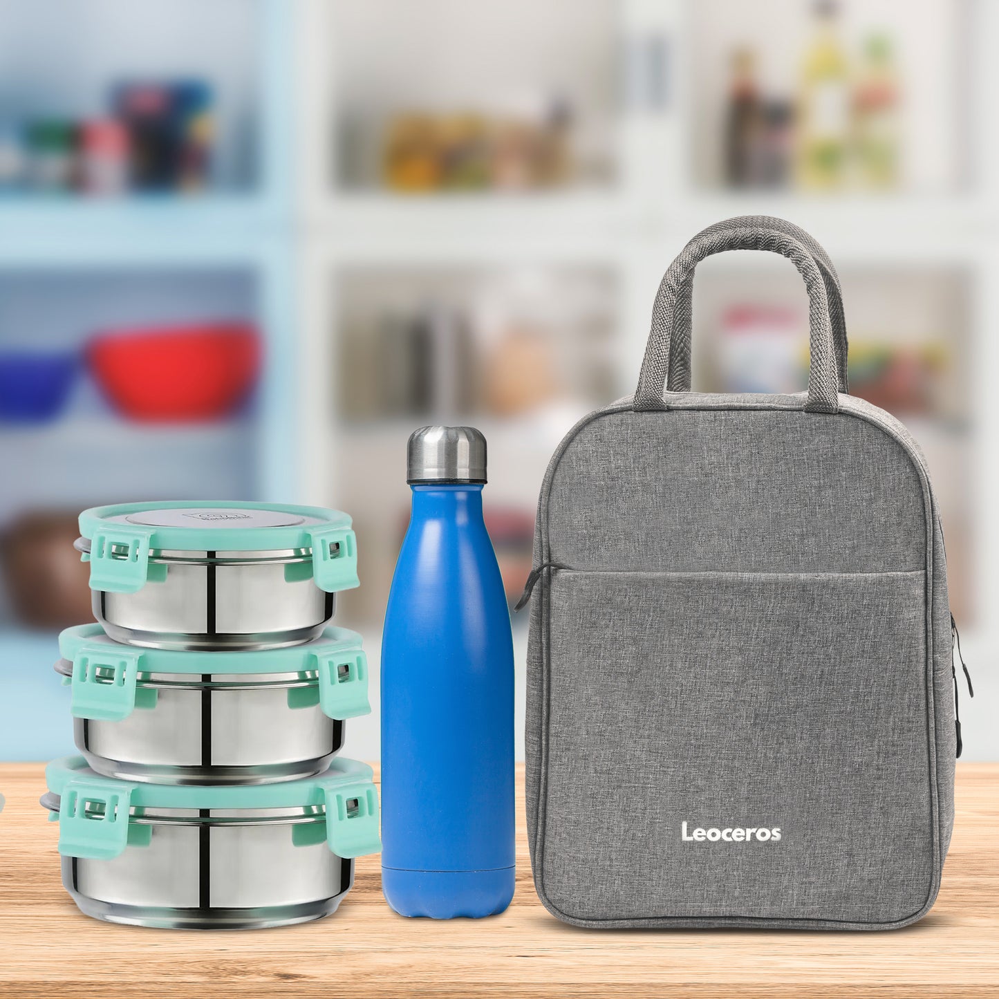 Grey Tiffin Bag For Office