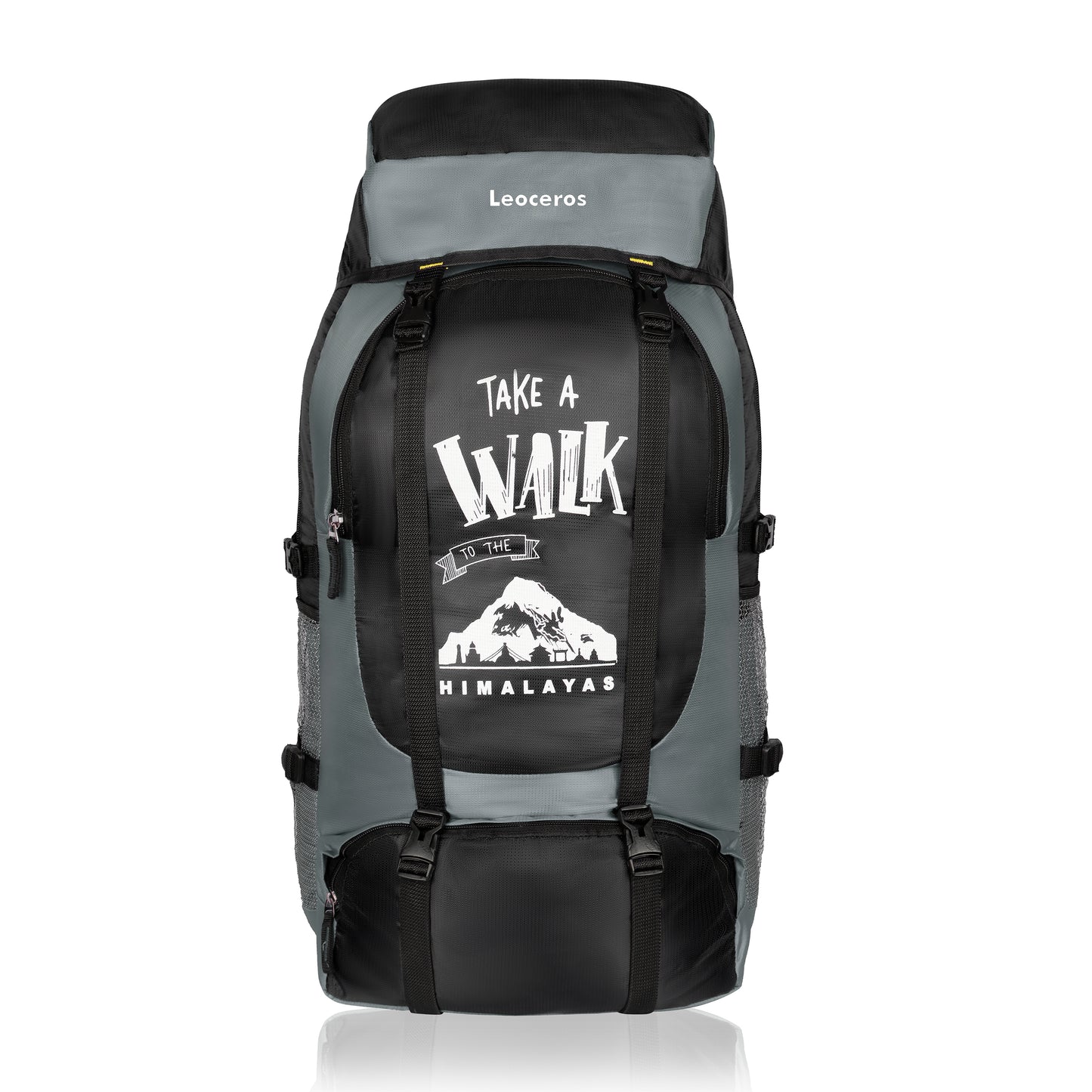 Water Proof 65 Litre Blue Hiking Backpack