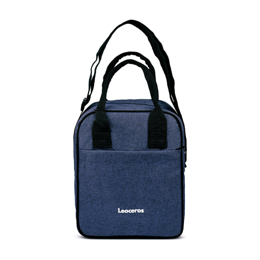 Lunch Bag with Shoulder Strap Blue